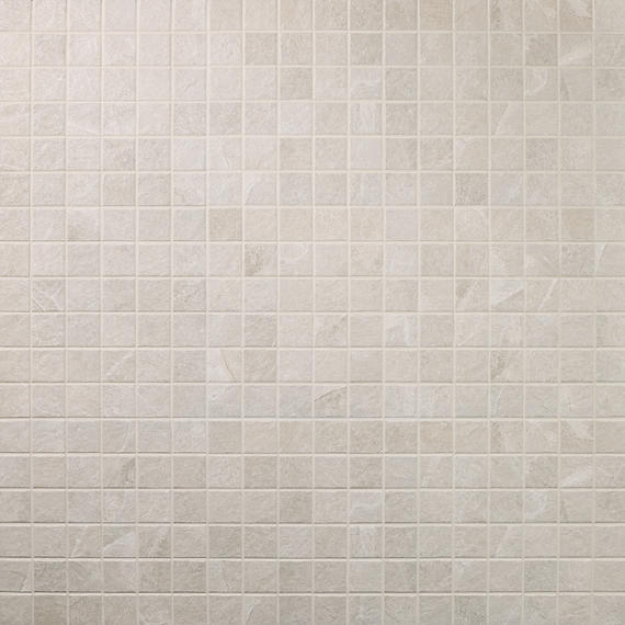 2x2 Constant  Mosaic Stone-Look Matte Gritty Porcelain Tile Light Beige