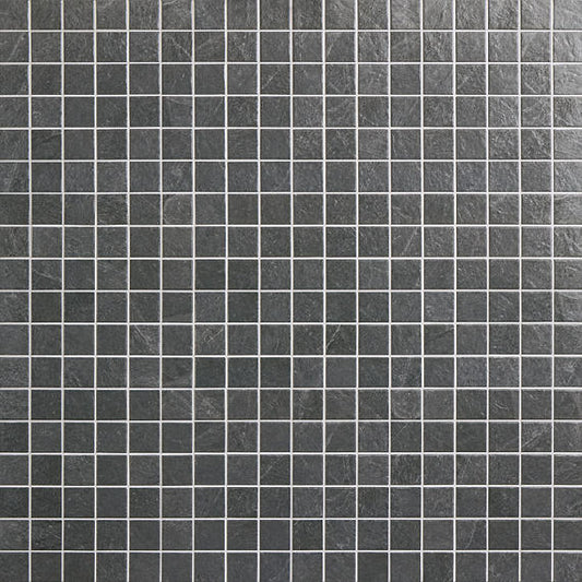 2x2 Constant  Mosaic Stone-Look Matte Gritty Porcelain Tile Charcoal Gray