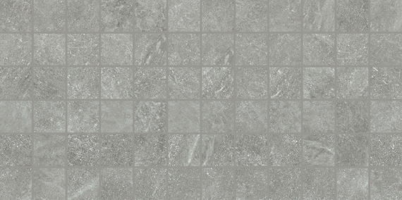 2x2 Solstice  Natural Stone-Look Matte Smooth Porcelain Tile Silver Gray