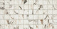 2x2 Panoramic Duet Light Veining Straight Joint  Marble-Look Matte Smooth Porcelain Tile Earth Brown