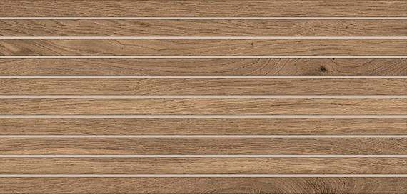 1x24 Acreage Stacked Linear Mosaic Wood-Look Matte Smooth Porcelain Tile Medium Oak