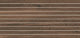 1x24 Acreage Stacked Linear Mosaic Wood-Look Matte Smooth Porcelain Tile Dark Walnut