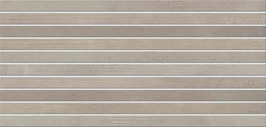 1x24 Illusionist  Mosaic Concrete-Look Matte Smooth Porcelain Tile Taupe Grey