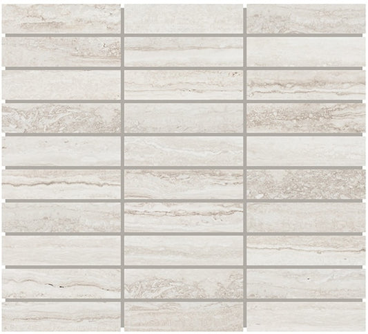 12x11 Reservorio Mosaic Stone-Look Matte Smooth Porcelain Tile
