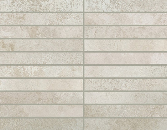 1x6 Urban Essence Stacked  Mosaic Concrete-Look Matte Smooth Porcelain Tile Soft Beige