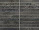 1x6 Urban Essence Stacked  Mosaic Concrete-Look Matte Smooth Porcelain Tile Dark Gray