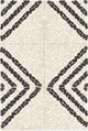 12x12 Pebble Oasis Linear  Mosaic Natural-Look Tumbled Natural Pebble Tile Icicle Gray