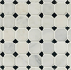 12x12 Arabescato Diamond Octagon Mosaic Natural-Look Honed Smooth Marble Tile