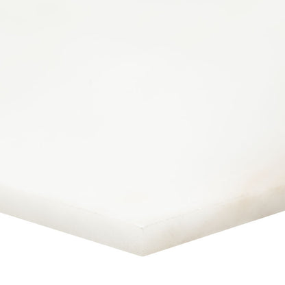 8'' Greecian Hexagon Natural-Look Polished Smooth Marble Tile Pure White