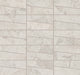 2x4 Forgehaus Trapezoid  Mosaic Stone-Look Matte Smooth Porcelain Tile Light Gray