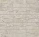 2x4 Forgehaus Trapezoid  Mosaic Stone-Look Matte Smooth Porcelain Tile Soft Gray