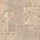 4x2 Crema Square & Rectangle Natural-Look Brushed Smooth Marble Tile Soft Beige