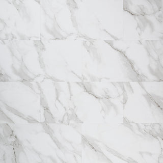 12x24 Trecento Highly Intense Veining Marble-Look Satin Smooth Vinyl Tile