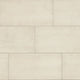 12X24 Trecento Solid-Color Satin Textured Vinyl Tile Creamy White