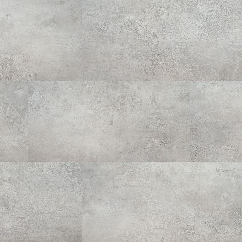12x24 Trecento Stone-Look Satin Textured Vinyl Tile Dark Gray