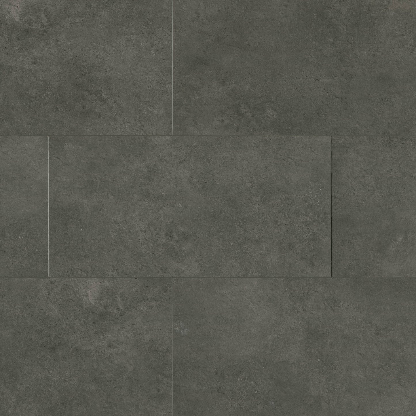 12X24 Trecento Natural-Look Satin Textured Vinyl Tile Charcoal Black