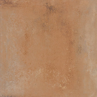 Clay Orange - 24x24 Rekindle Stepwise Concrete-Look Matte Textured Porcelain Tile
