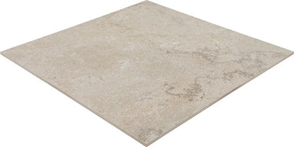 24x24 Haddonstone  Stepwise Stone-Look Matte Textured Porcelain Tile Dawn Beige
