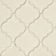 12x12 Antique Arabesque Mosaic Stone-Look Glossy Textured Ceramic Tile