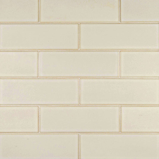 4x12 Antique Stone-Look Glossy Textured Ceramic Tile