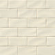 3x6 Antique Solid-Color Glossy Wavy Ceramic Tile