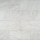 3x6 Arabescato Natural-Look Honed Smooth Marble Tile