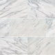 12x24 Arabescato Natural-Look Honed Smooth Marble Tile