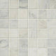 12x12 Arabescato Mosaic Stone-Look Honed Textured Marble Tile