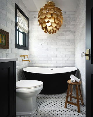 Soft Gray - 4x12 Arabescato Natural-Look Honed Beveled Marble Tile