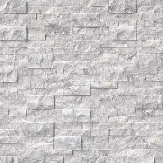 6x24 Arabescato Natural-Look Matte Textured Marble Tile