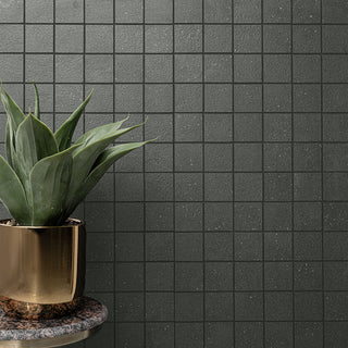Charcoal - 2x2 Architecta Mosaic Concrete-Look Matte Textured Cement Tile