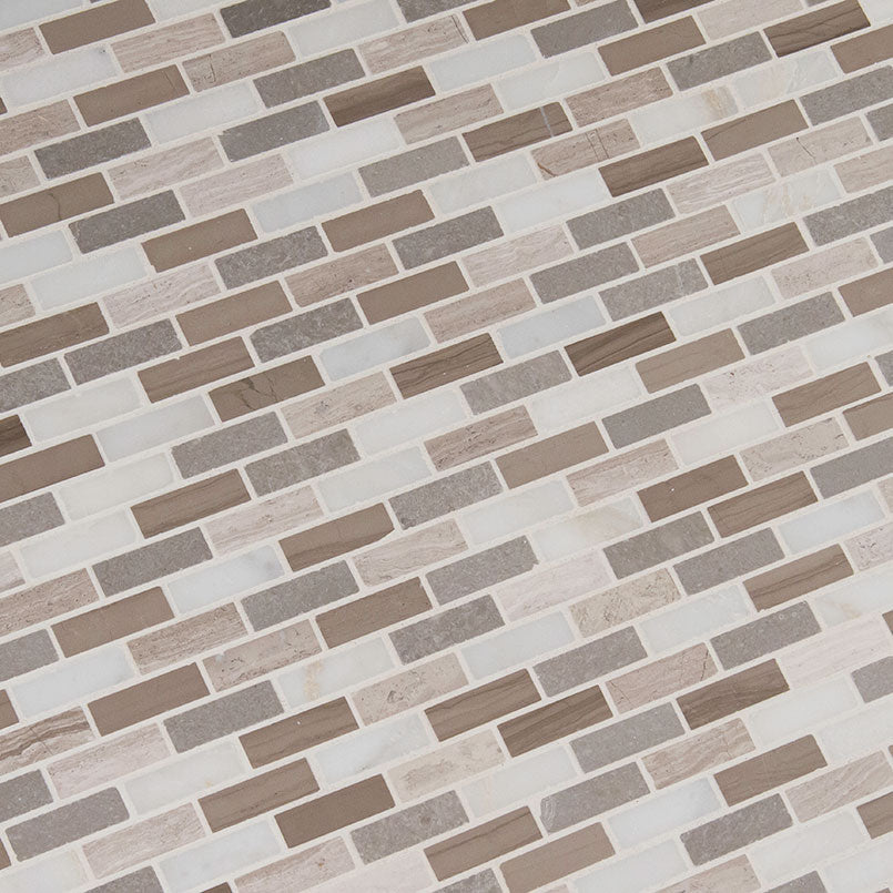 12x12 Arctic Patterned Solid-Color Honed Smooth Glass Tile