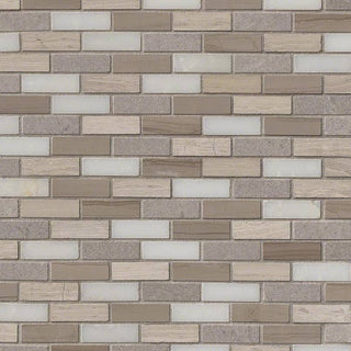 12x12 Arctic Patterned Solid-Color Honed Smooth Glass Tile