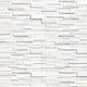 6x24 Arctic Natural-Look Honed Split-Face Marble Tile
