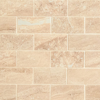 2x4 Aria Oro Stone-Look Polished Smooth Porcelain Tile