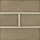 4x12 Artisan Stone-Look Glossy Smooth Ceramic Tile