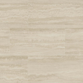 24x48 Assos Travertine-Look Matte Smooth Porcelain Tile