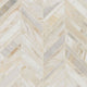 12x12 Athena Chevron Mosaic Natural-Look Honed Smooth Marble Tile