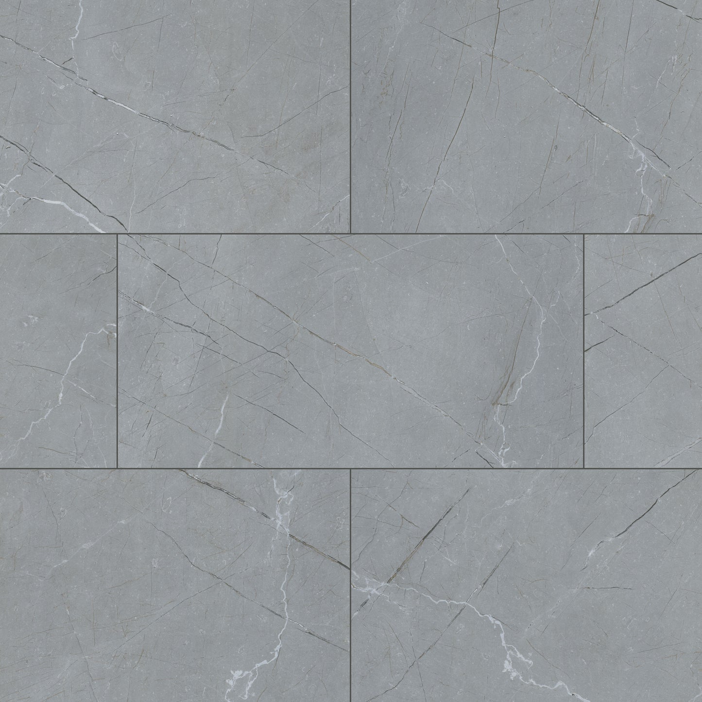 12x24 Aylana Stone-Look Matte Smooth Porcelain Tile