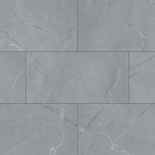 12x24 Aylana Stone-Look Matte Smooth Porcelain Tile