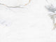 32x72 Azure Marble-Look Polished Smooth Porcelain Tile Slab