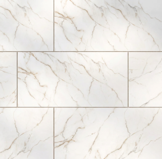 12x24 Kaya Marble-Look Matte Smooth Porcelain Tile
