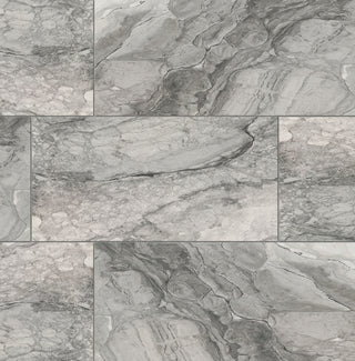 12x24 Kaya Intense Veining Marble-Look Matte Smooth Porcelain Tile