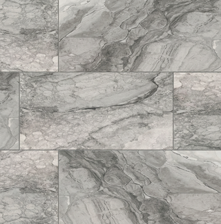 12x24 Kaya Intense Veining Marble-Look Matte Smooth Porcelain Tile