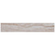 3x18 Bernini Camo Travertine-Look Polished Smooth Porcelain Bullnose Tile