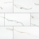 24x48 Aria Bianco Marble-Look Polished Smooth Porcelain Tile