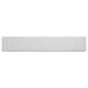 3x18 Aria Bianco Bullnose Marble-Look Polished Smooth Porcelain Tile