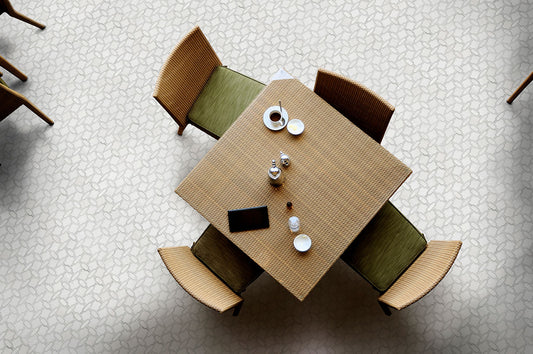 12x12 Bianco Oval Chain Mosaic Natural-Look Polished Smooth Marble Tile