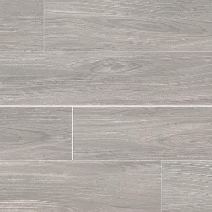 10x40 Braxton Grigia Wood-Look Matte Smooth Porcelain Tile