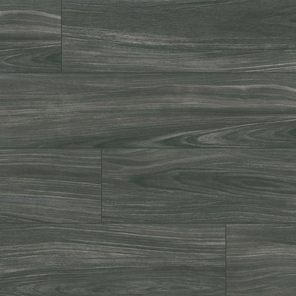 10x40 Braxton Midnight Wood-Look Matte Smooth Porcelain Tile